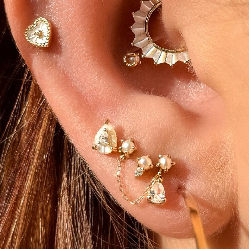 The Light Threadless End with Pearl