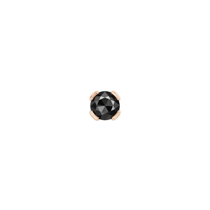 Peekaboo Threadless End with Black Spinel