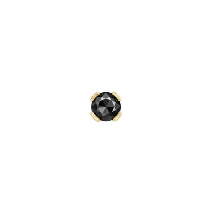 Peekaboo Threadless End with Black Spinel