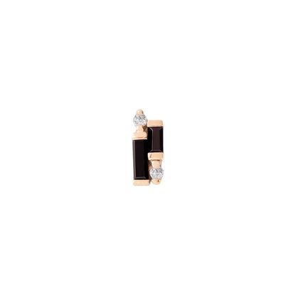 Perspective Threadless End with Black Spinel