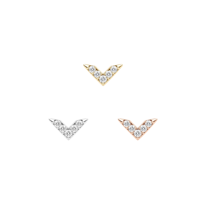 Revival Threadless End with CZ