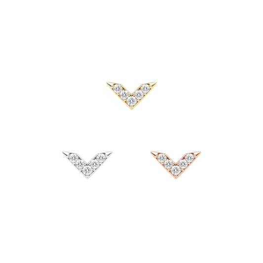 Revival Threadless End with CZ