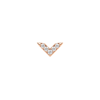 Revival Threadless End with CZ