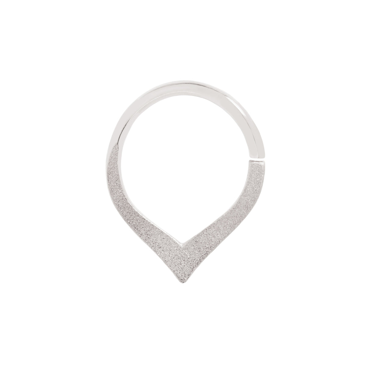 Rise Sandblast Seam Ring