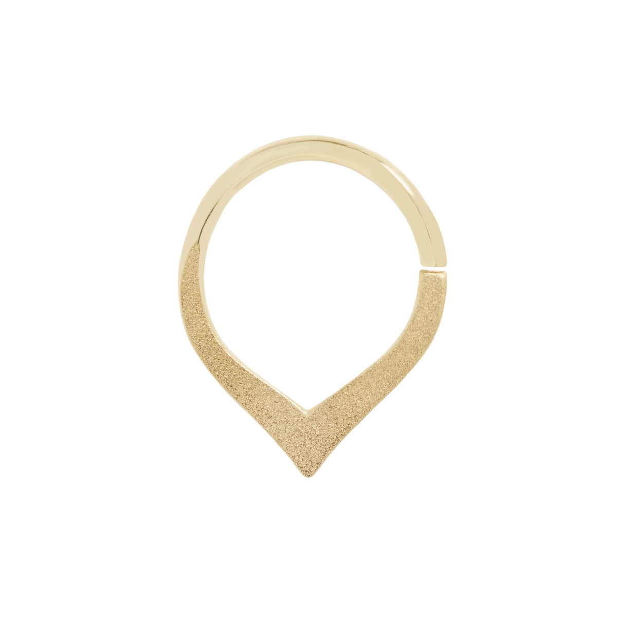 Rise Sandblast Seam Ring