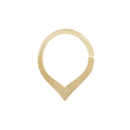 Rise Sandblast Seam Ring