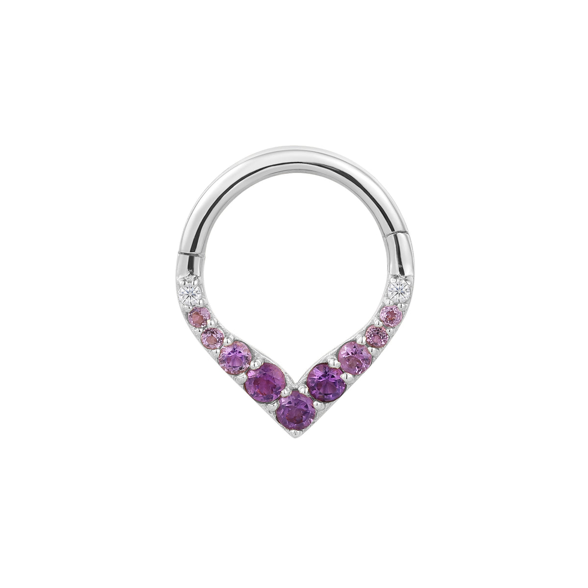 Rise + Shine Clicker with Amethyst Ombre