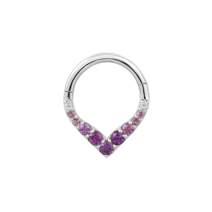 Rise + Shine Clicker with Amethyst Ombre
