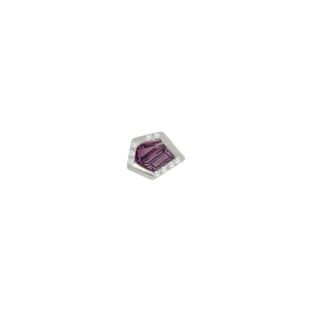 Route Threadless End with Amethyst