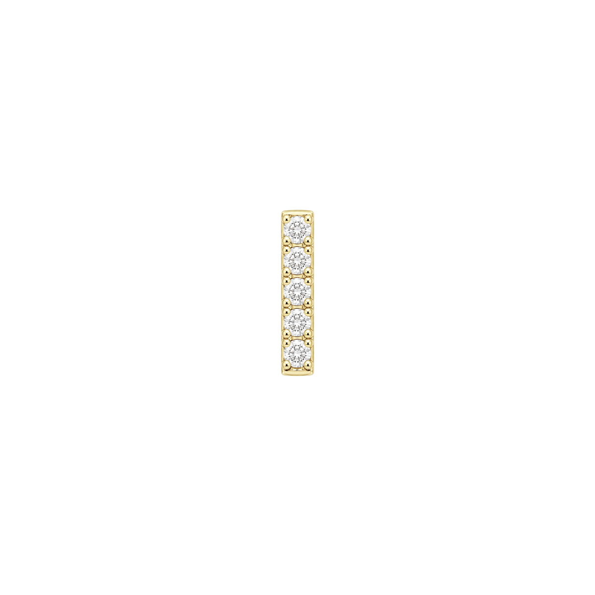 Rowe Threadless End with CZ