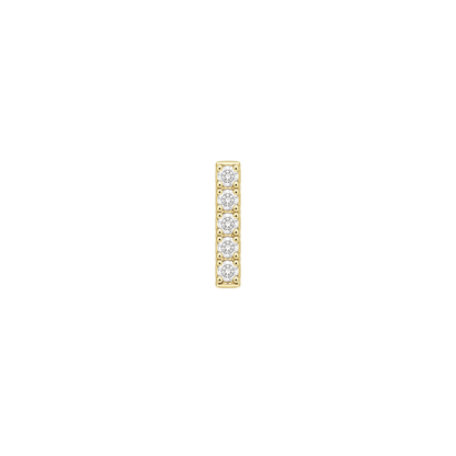 Rowe Threadless End with CZ