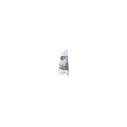 Saboteur Threadless End with Amethyst