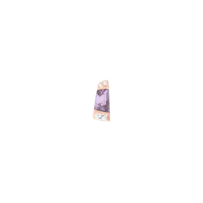 Saboteur Threadless End with Amethyst