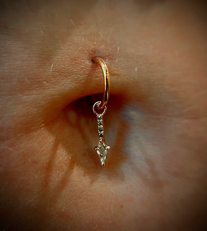 Mercer Charm with CZ