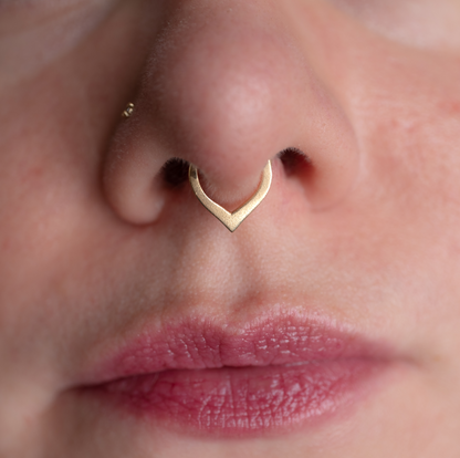 Rise Sandblast Seam Ring