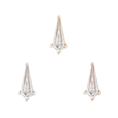 Soho Threadless End with CZ