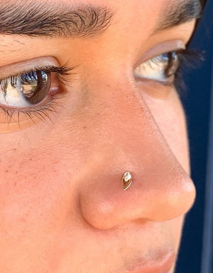 Echo Threadless End with CZ