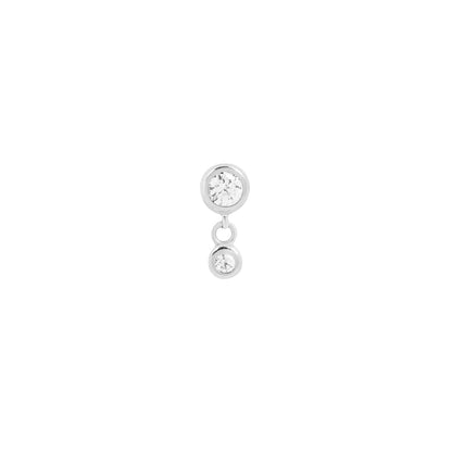 Sutton Threadless End with CZ