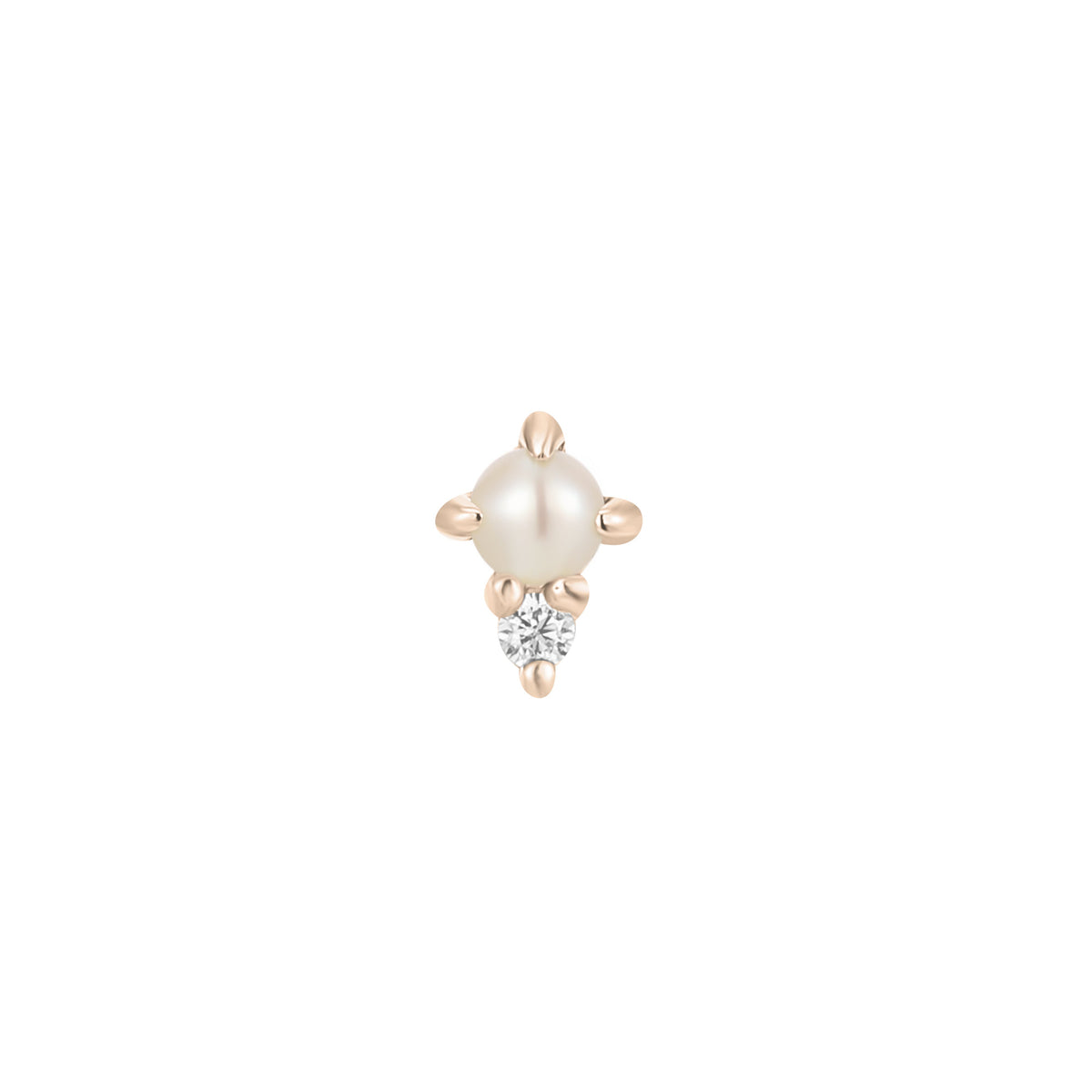 The Light Threadless End with Pearl
