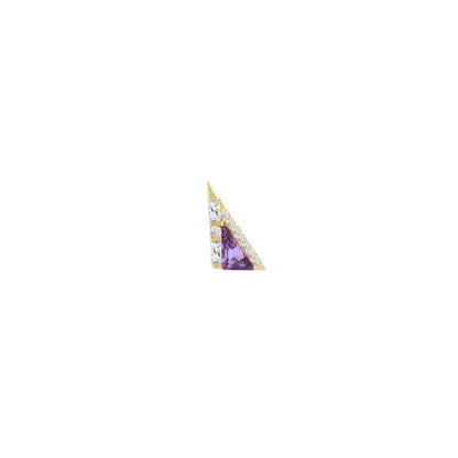 Transmission Threadless End with Amethyst