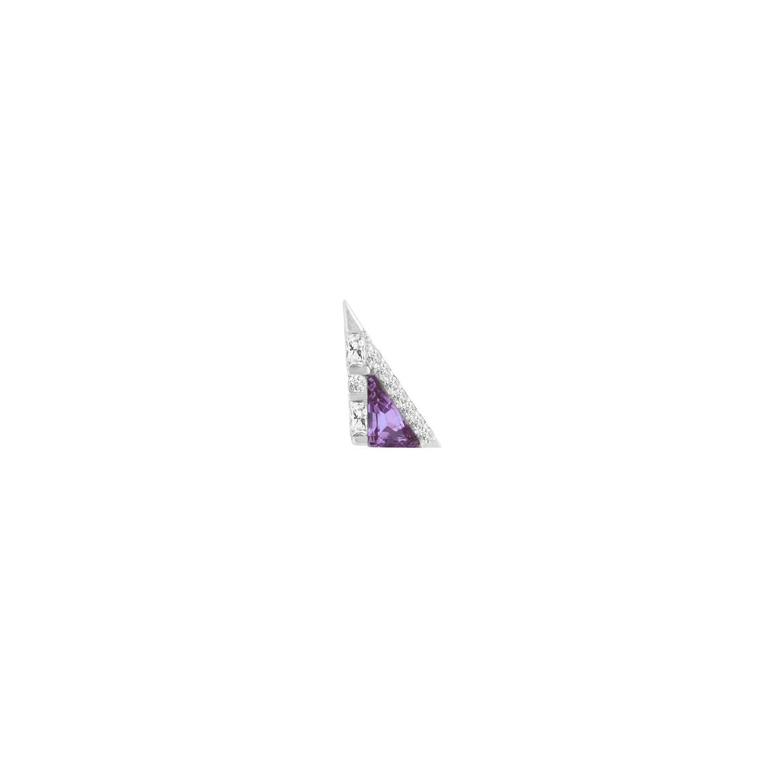 Transmission Threadless End with Amethyst
