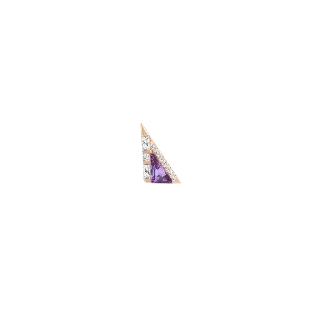 Transmission Threadless End with Amethyst