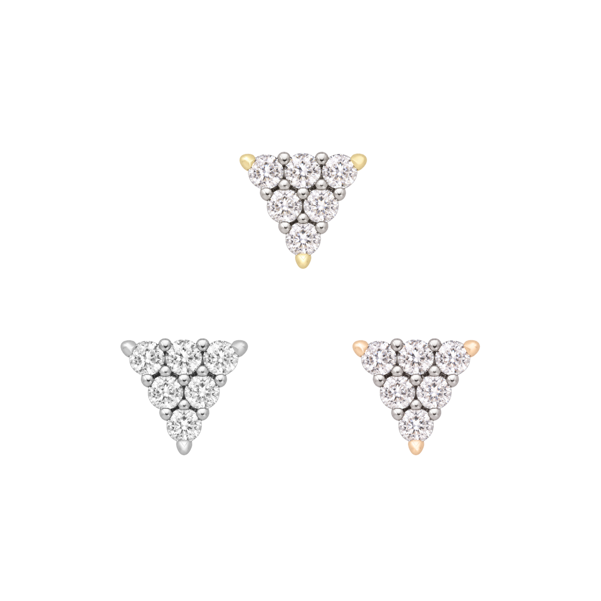 Vain Threadless End with Diamond