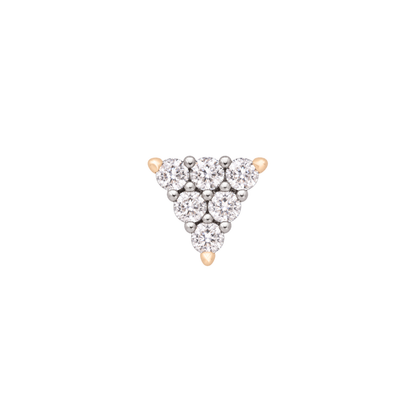 Vain Threadless End with Diamond