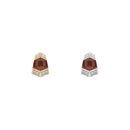 Vera Threadless End with Garnet