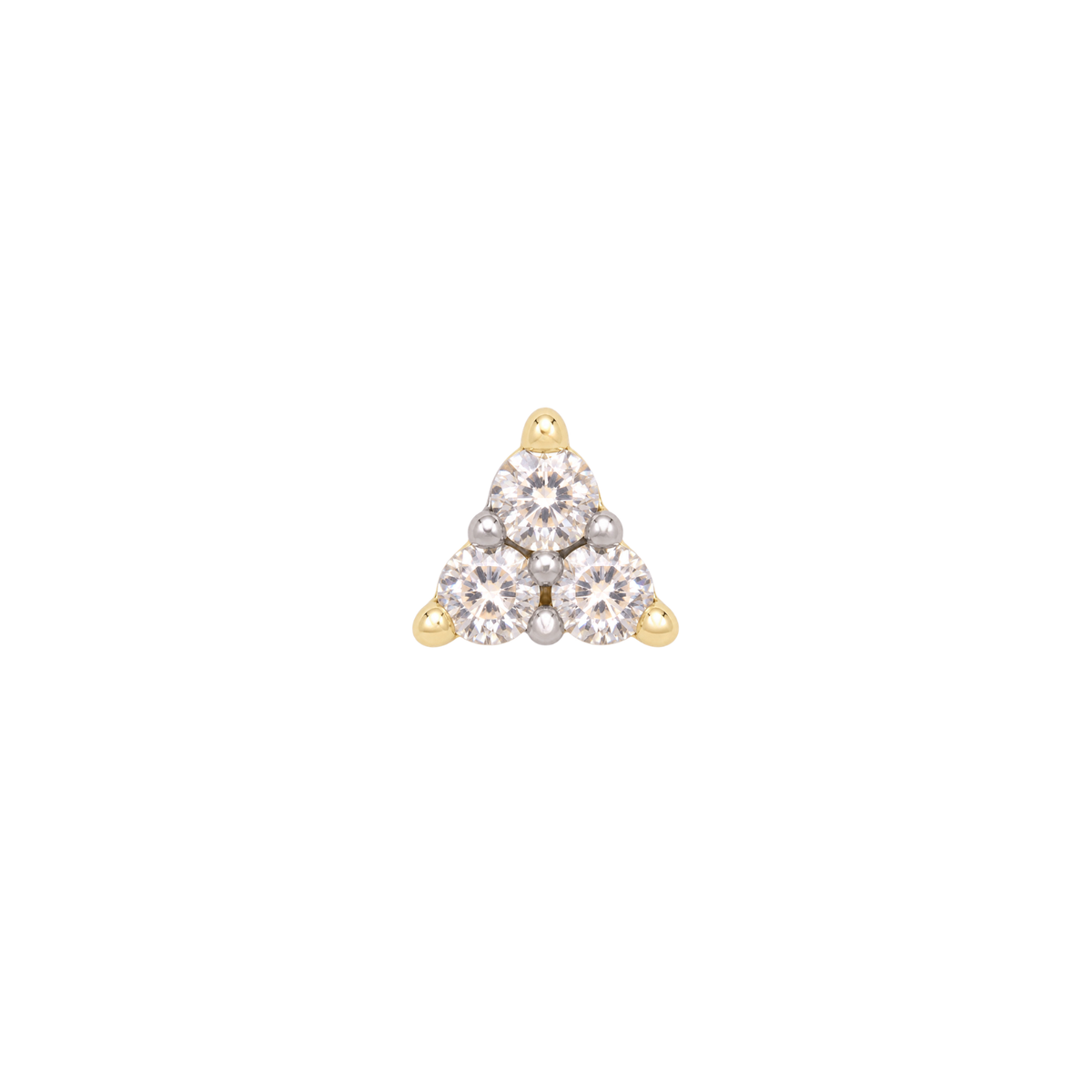 Vibe Threadless End with Diamond