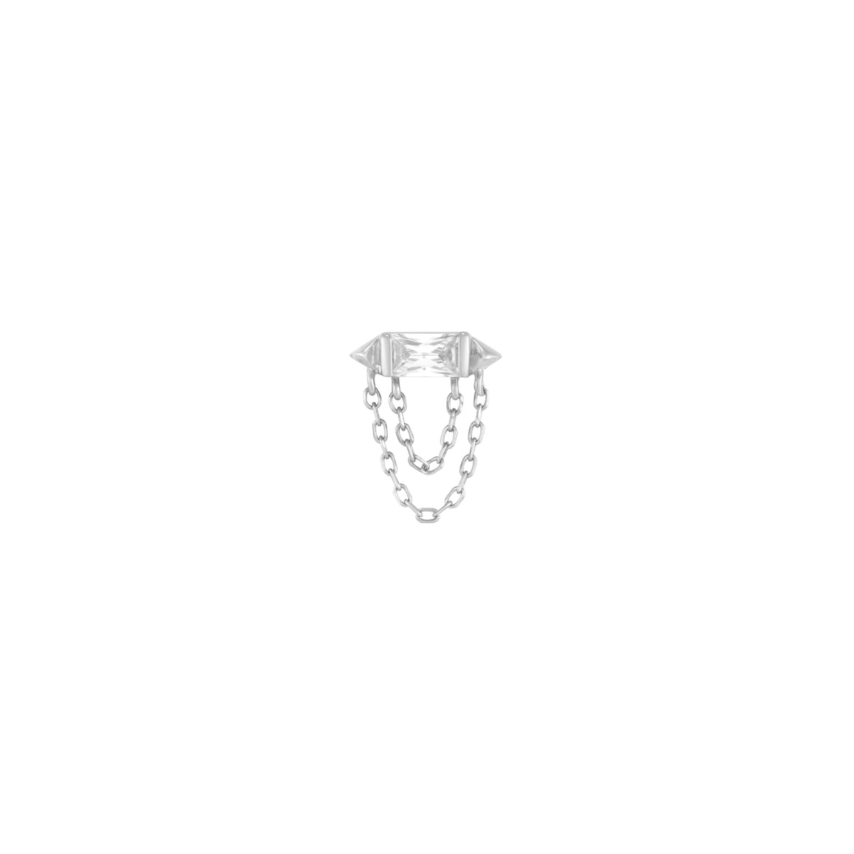 Vice Threadless End with CZ