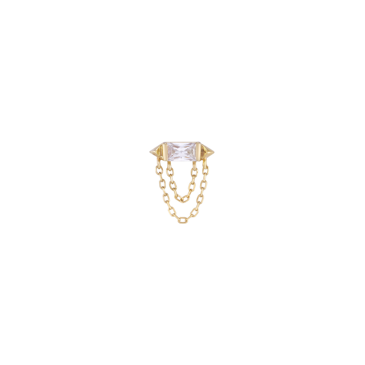 Vice Threadless End with CZ