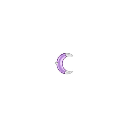 Witching Hour Threadless End with Amethyst