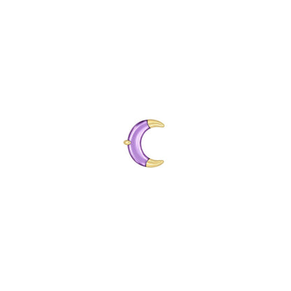 Witching Hour Threadless End with Amethyst