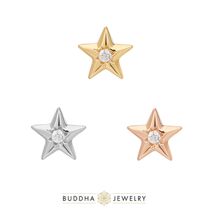 Stellar Threadless End with CZ