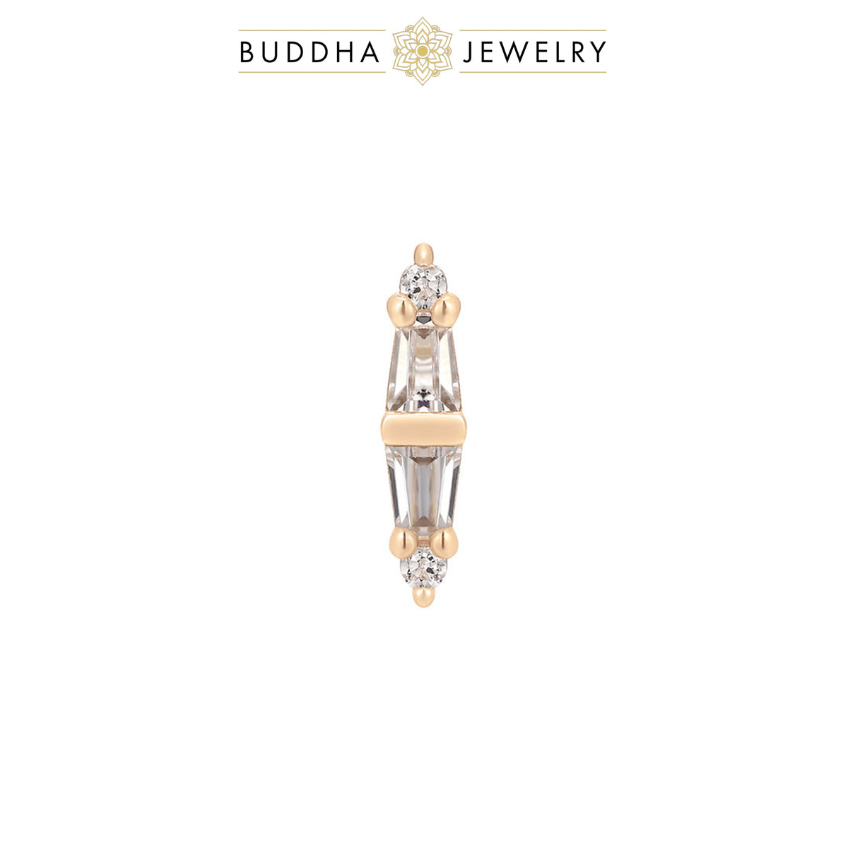 Essential Threadless End with CZ