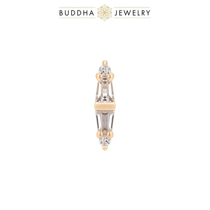 Essential Threadless End with CZ