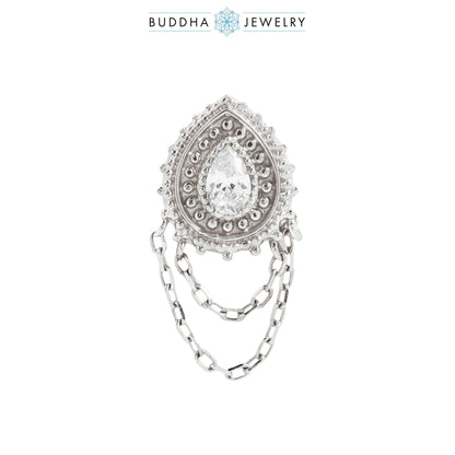 Deity Threadless End with CZ