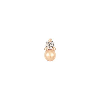 Babe Threadless End with Diamond