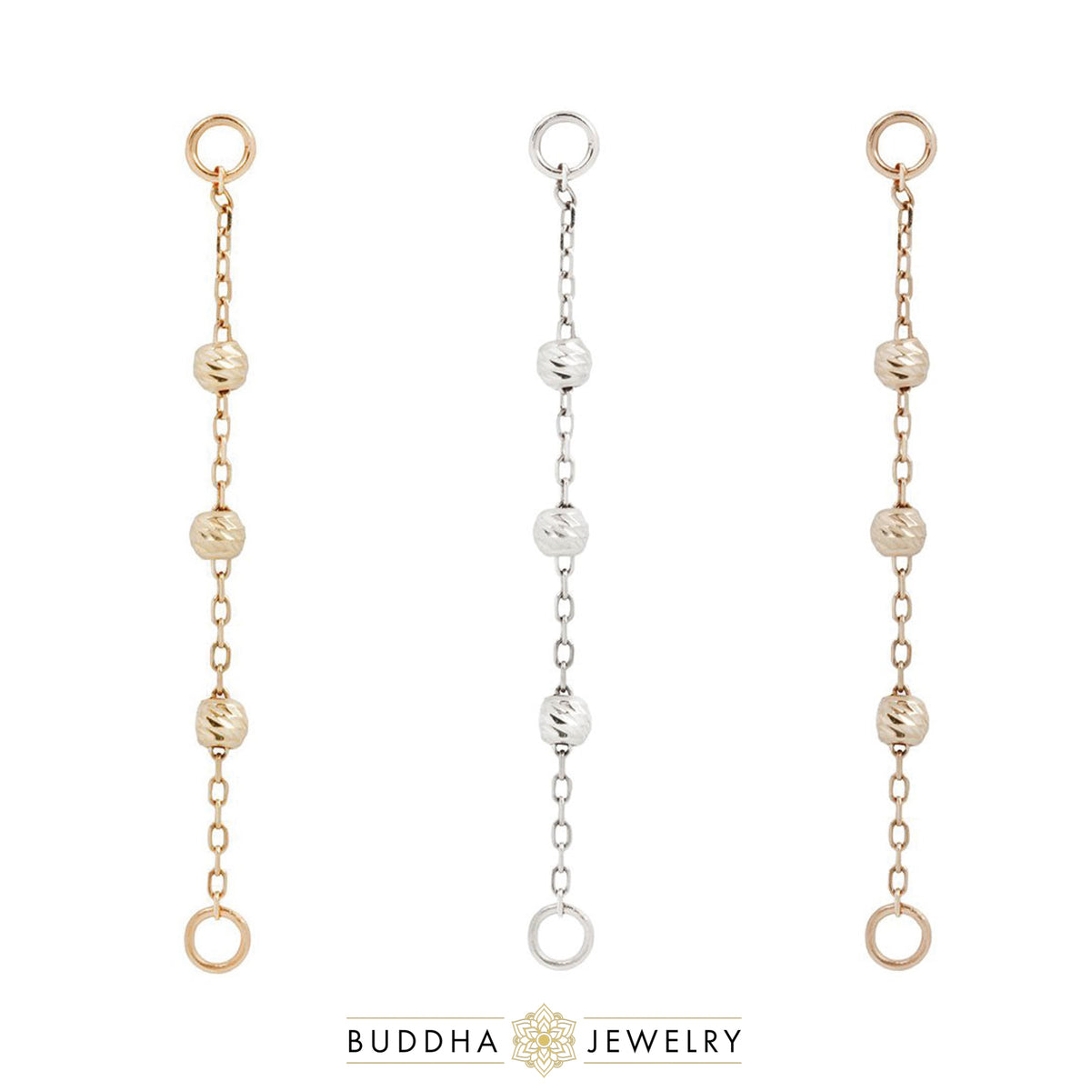 Cressida 3 Bead Chain
