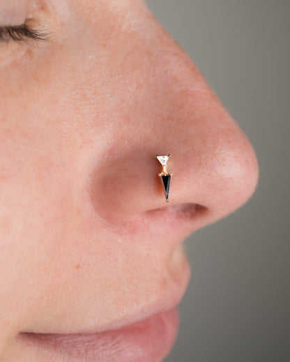Daring Threadless End with Black Spinel
