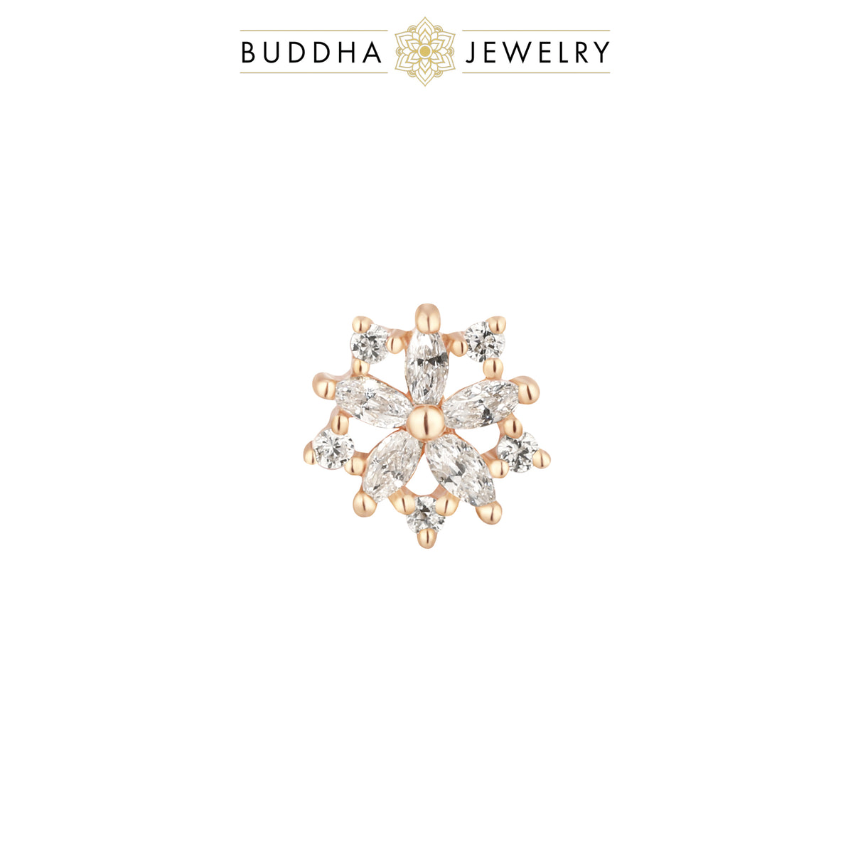 Luminescent Threadless End with CZ
