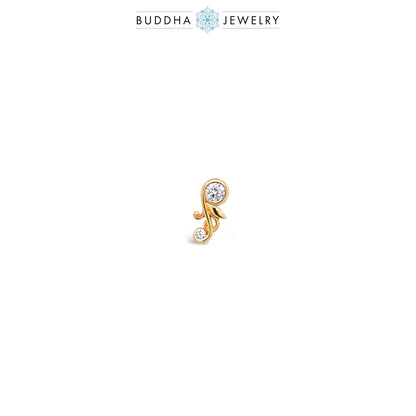 Paragon Threadless End with CZ