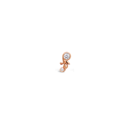 Paragon Threadless End with CZ