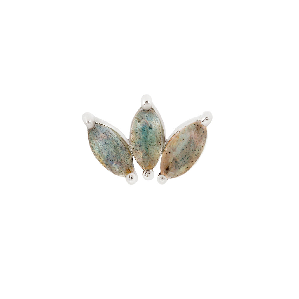 Moet Threadless End with Labradorite