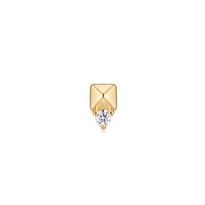 Rhodes Threadless End with Diamond
