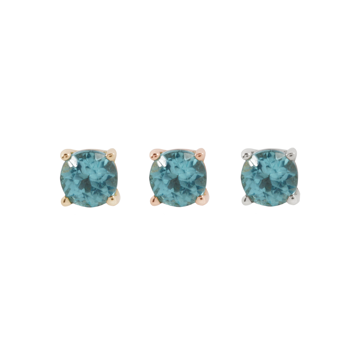Prong Gem Threadless End with Apatite