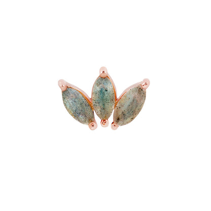 Moet Threadless End with Labradorite