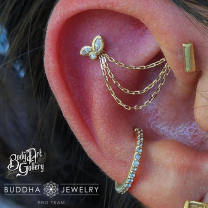 Impulse Threadless End with CZ