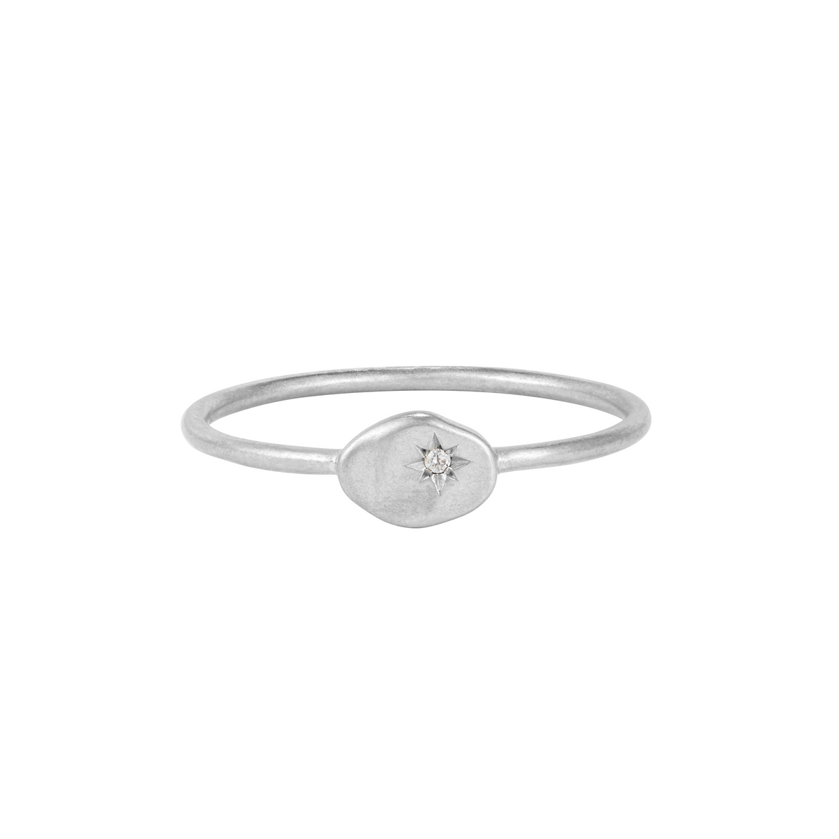RION x Buddha Jewelry North Star Finger Ring with Diamond